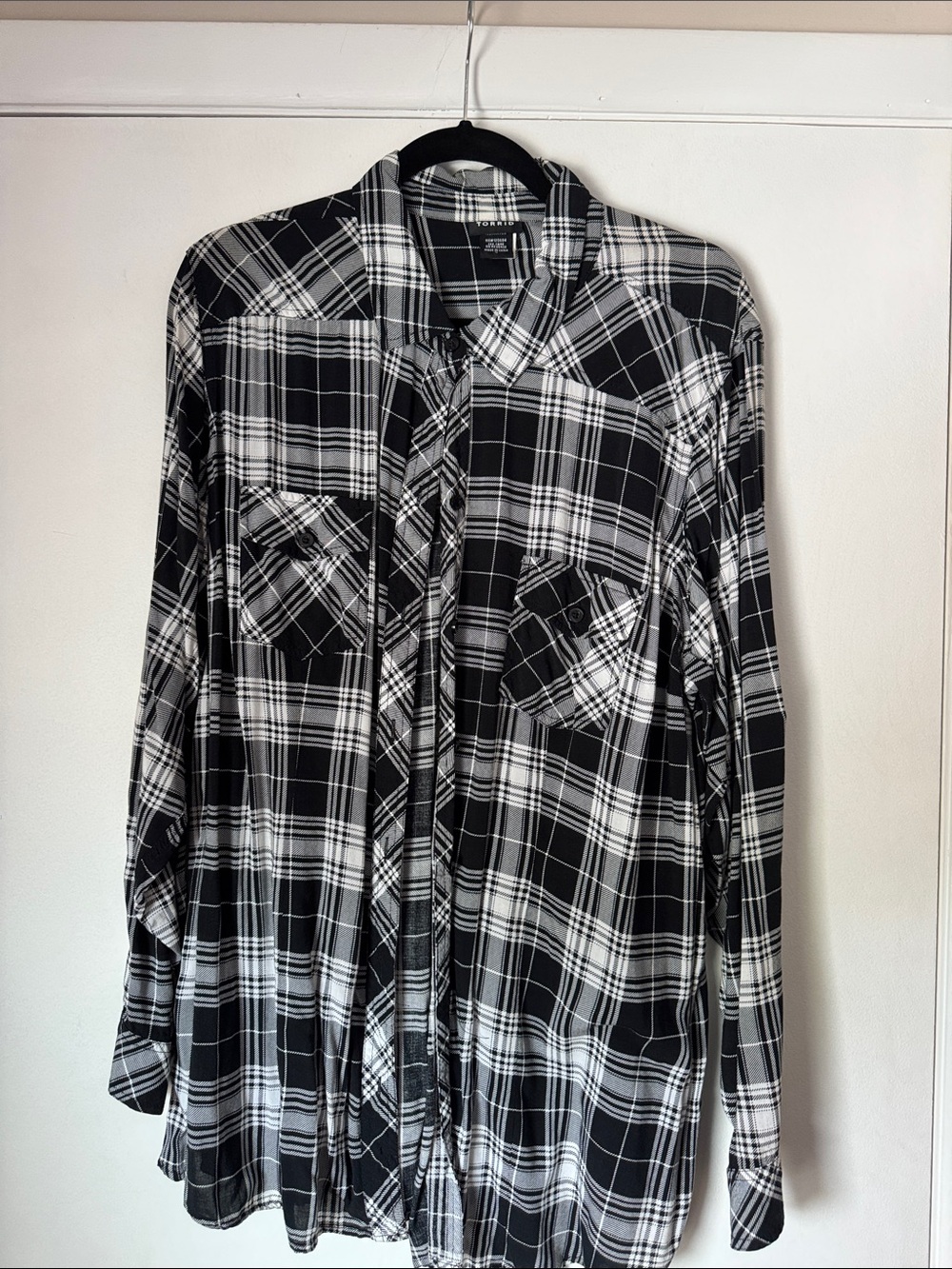 Torrid Plaid Button Down